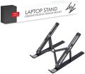 Multi-position Foldable & Portable Laptop Stand / Tablet Stand Premium Quality (Plastic Material). 