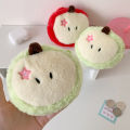 Kawaii Mini Apple Plush Coin Purse Creative Cartoon Mini Storage Bag Zero Wallet Cute Apple Coin Purse Holiday Party Gifts. 
