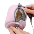 Pet Cage Cross Body Accessories Cylinder Design Soft Practical House Travel Portable Squirrel Visible Mesh Hamster Carrier Bag. 