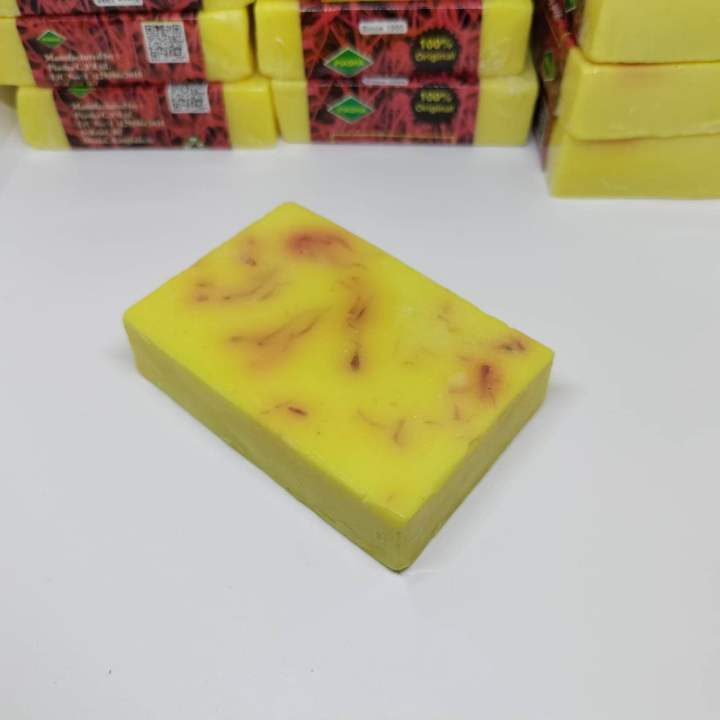 Saffron%20Goat%20Milk%20Soap%20(Jafran%20Saban)%20-%20Image%202