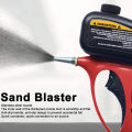 1PC Adjustable Sandblasting Gun 90psi Portable Sand Blaster Sand Blasting Machine Gravity Small Handheld Pneumatic Blasting Gun. 