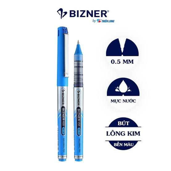 1pcs%20japanese%20%20Bizner%20168%20Roller%20ball%20pen%200.5mm%20black%20ink%20-%20Image%202