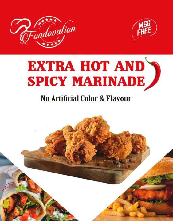 Hot & Spicy Marinade 40gm & Breading Mix KFC style 20gm
