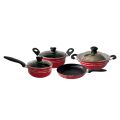 Non Stick 7 Pcs Cookware Set. 