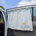 2Pcs Cute Cartoon Curtains for Car Side Window UV Protection Sun Shade Cover for Children Sun Protection Anti Glare Sun Visor.