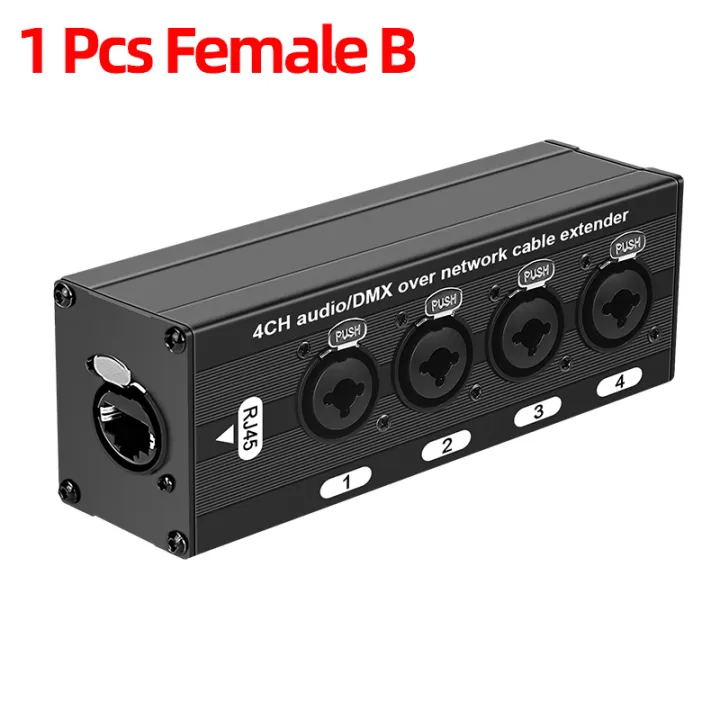 Network%20Converter%20RJ45%20CAT5%20With%20Shielded%20to%204%20Channel%203Pin%20XLR%20Male/Female%20Connector%20Multi%20Network%20Receiver%20Cable%20for%20Speaker%20-%20Image%207