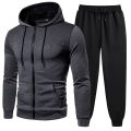Mens Tracksuits Men's Clothing Men Sets Hoodie Set Zipper Sweatshirt Casual Sport Sweatpants Man Sweat Suit Set Running. 