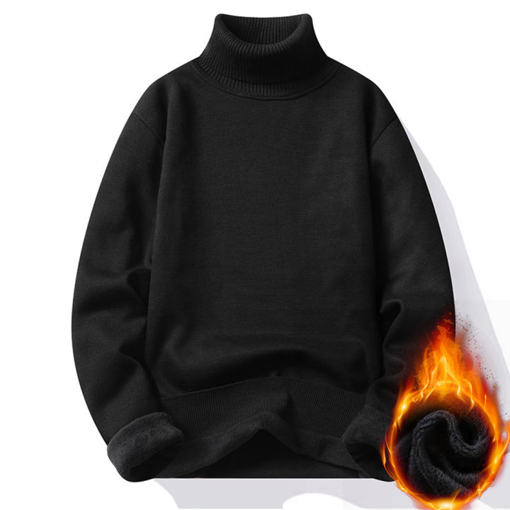 Autumn%20Winter%20Men's%20Turtleneck%20Sweater%20Men's%20Knitting%20Pullovers%20Rollneck%20Knitted%20Sweater%20Warm%20Men%20Jumper%20Slim%20Fit%20Casual%20Sweater%20-%20Image%205