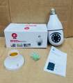 MaxGen V380 PRO Q16s BULB PTZ WIFI IP Camera 2MP 1080P 360 Degree Rotation Night Vision Two-Way Audio Motion Detection.