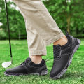 LiXingMing Golf Shoes Men X6 White Light Water proof Anti-slip studs Golf Sport Shoes Outdoor Training Golf Coach Sneakers40-47#. 