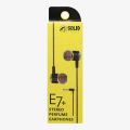 E7 Stereo Perfume Earphone With High Bass. 