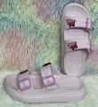 New Soft EVA Rubber Lightweight & Comfortable Buckle Sandals with Cute Charms for Girls & Womens Slippers.