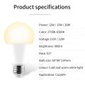 WiFi Smart  E27 LED Bulb Cozylife App 220V Smart Alexa Lamp  Alexa  Home Appliance Alice Dimmable Bombilla Spotlight. 