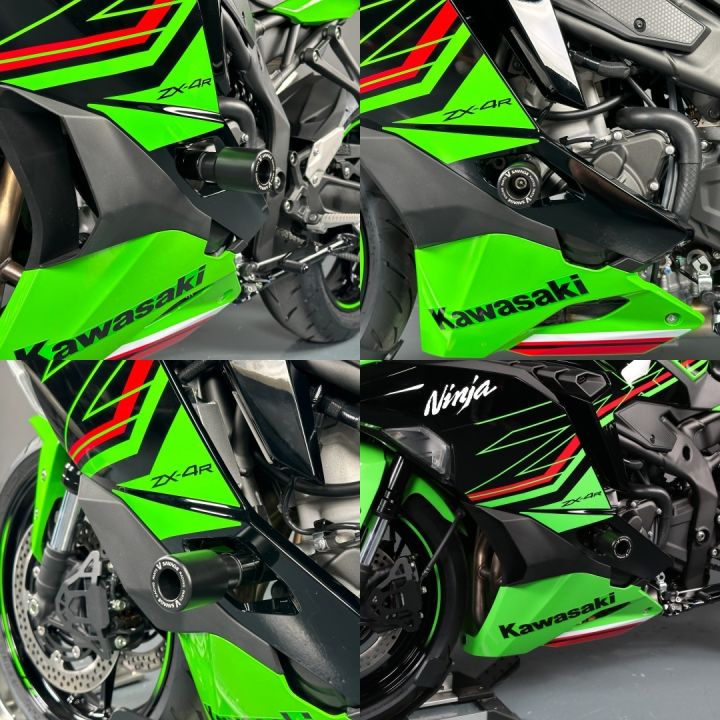 SAVAGE%20Frame%20Slider%20Crash%20Protector%20for%20KAWASAKI%20NINJA%20ZX-4R/ZX4RR/ZX-25R/ZX25RR%20-%20Motorcycle%20Engine%20&%20Fairing%20Guard%20-%20Image%206