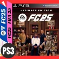 Fc25 PS3 fifa25 game PS3 newest version updated 01/2025 in USB 3.0 Only for Jailbreak PS3. 