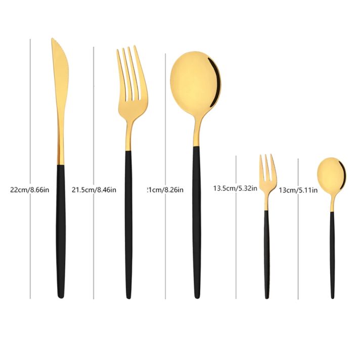 Black%20Gold%2020Pcs%20Dinnerware%20Set%20Stainless%20Steel%20Dinner%20Knife%20Fruit%20Fork%20Spoon%20Cutlery%20Set%20Kitchen%20Tableware%20Flatware%20Set%20-%20Image%203