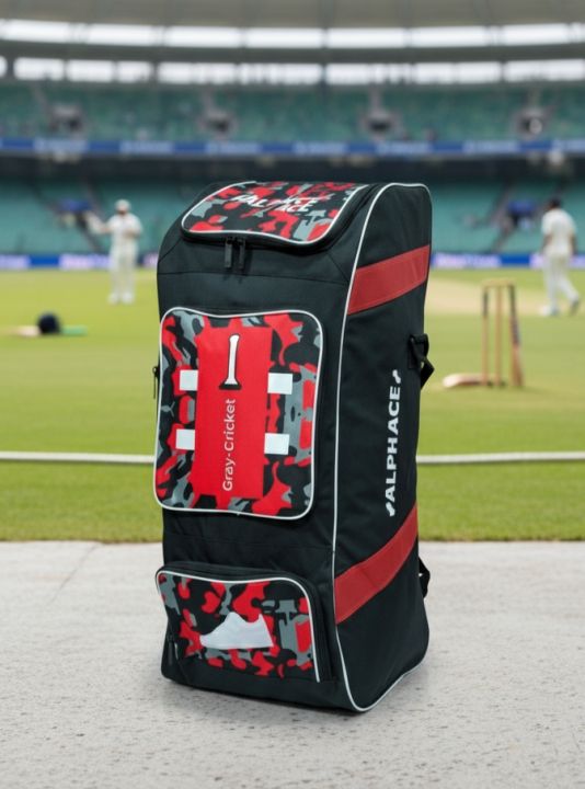 cricket kit bag duffle and shoulder large size with wheels for full kit