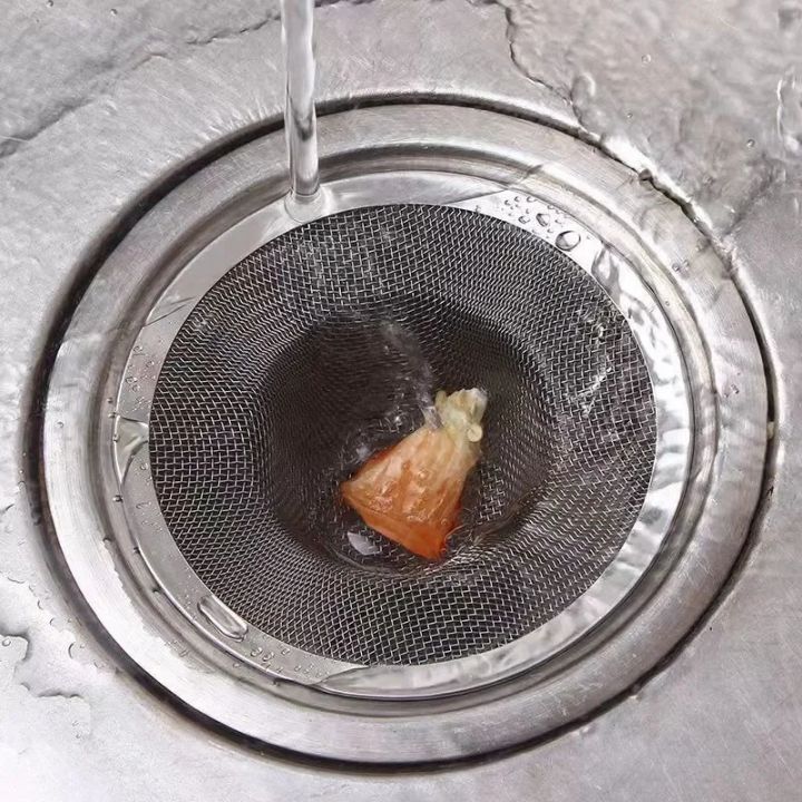 10%20Stainless%20Steel%20Sink%20Filter%20Kitchen%20Bathroom%20Floor%20Drain%20Mesh%20Filters%20Drain%20Basket%20Waste%20Screen%20Hole%20Trap%20Strainer%20Stopper%20-%20Image%204