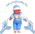 Musical Baby Boy Doll For Kids toy Soft Toys Baba and Baby Both (Newborn to 4 years). 