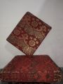 Premium quality sofa gaddi set both gaddi seats and comes cover 6 pieces 3 pair set. 