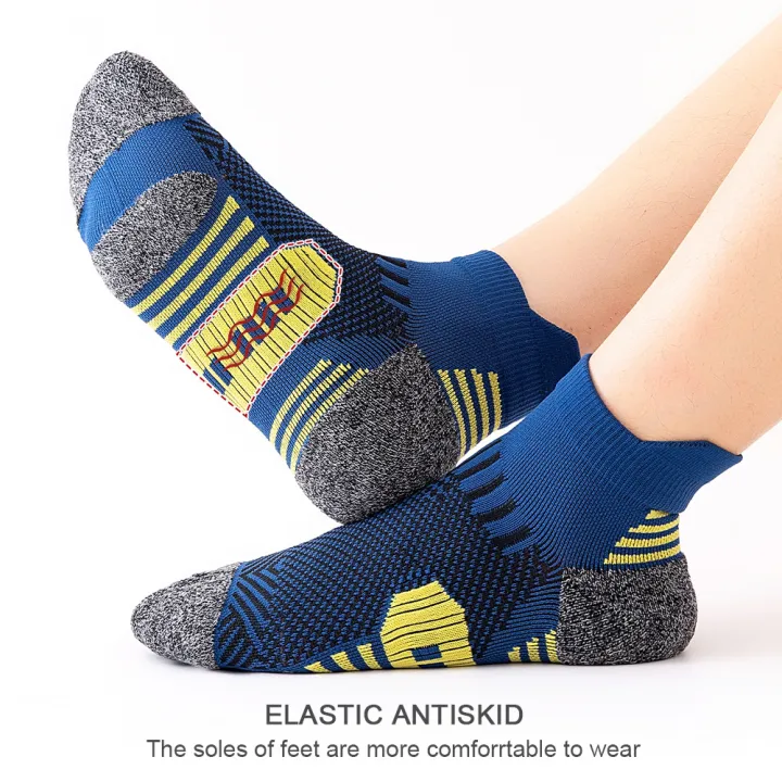 9/5/3/1%20Pairs%20Men's%20Sport%20Socks%20Breathable%20Outdoor%20Running%20Basketball%20Socks%20Cotton%20Training%20Short%20Tube%20Socks%20For%20Men%20-%20Image%207
