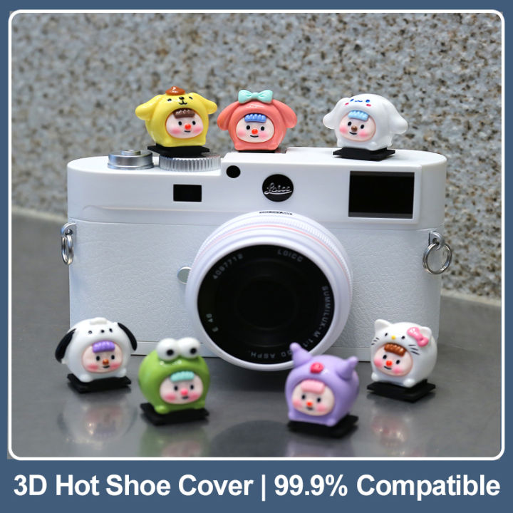 3D Camera Hot Shoe Cover Universal Compatible Cold Shoe Flash Cap Protector for Fuji Leica Pentax Olympus