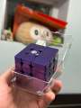 GAN Mirror Cube UV 3x3 Purple – Magnetic Shape Mod Speed Cube UV Coated Puzzle. 