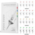 20Pcs Tattoo Needles POSEIDON V6 PRO MAX Tattoo Cartridge Needles New Disposable Safty Permanent Makeup Tattoo Needles Kit.