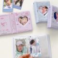 1PC Mini 3 inch game card star card organizer book loose-leaf photo card holder photo organizer book. 