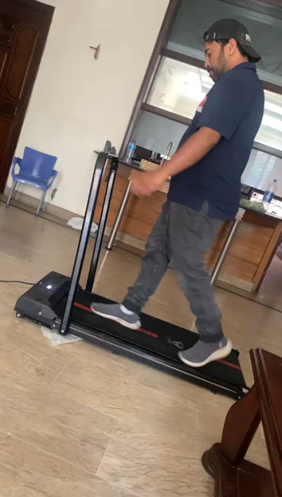 Gym Equipment LED Walking Pad Machine Foldable Home Fitness Smart Wireless Control Electric Treadmills Mini Walking Pad