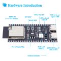 S3 Development Board S3-DevKitC-1 Bluetooth 2.4G Wifi Module for Arduino 8MB PSRAM 16MB FLASH N16R8 Dual Type-C 44P.