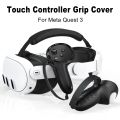 Silicone Cover Set for Oculus/Meta Quest 3, VR Accessories Protective Cover Controller Grips Cover, Headset Cover and Face Cover.