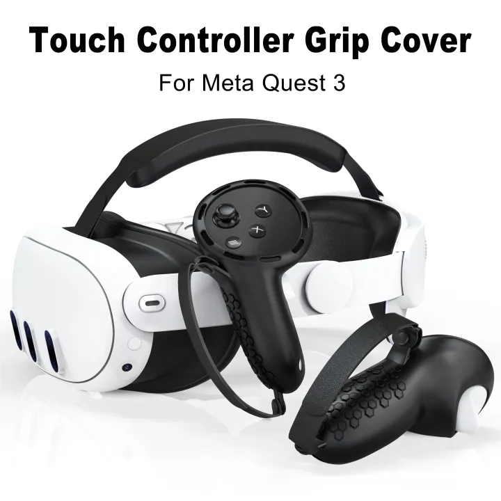 Silicone%20Cover%20Set%20for%20Oculus/Meta%20Quest%203,%20VR%20Accessories%20Protective%20Cover%20Controller%20Grips%20Cover,%20Headset%20Cover%20and%20Face%20Cover%20-%20Image%202