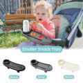 1PC Universal Baby Snack Tray for Stroller with Cup Holder, Infant Stroller Snack Tray with Cup Holder, Stroller Tray Attachment.