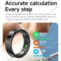 2026 New Smart Ring Heart Rate Blood Pressure Sleep Monitoring Motion Tracking IP68 Waterproof Men Women Smart Ring Holiday . 
