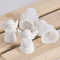 Heart Wings Angel Silicone Scented Candle Mold DIY Girl Sculpture Gypsum Home Decor Handmade Human Resin Mold for Birthday Gifts. 