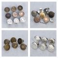 Jeans button adjustable waist pants metal buttons DIY without sewing ready to ship in Thailand. 