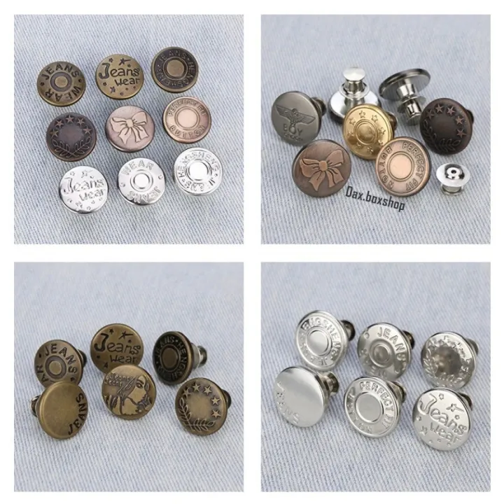 Jeans%20button%20adjustable%20waist%20pants%20metal%20buttons%20DIY%20without%20sewing%20ready%20to%20ship%20in%20Thailand%20-%20Image%209