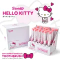 Hellokitty Sanrio Toothbrush Mymelody Kuromi Cinnamoroll Cartoon Student Adult Household Toothbrush Cleaning Toothguard. 