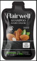 KalaKola Hairwell Color Shampoo (Black) Sachet. 