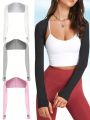 Outdoor Golf Sports Shawl Summer Thin Car Neck Sunscreen Integrated Shoulder Sleeves Cycling Sunshade Sleeves.