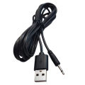 USB To 2.5MM Mono Power Cable AUDIO DC Charging Vibrator Charger Cord For Rechargeable Wand. 