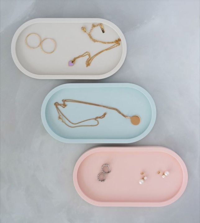 Trinket Tray Jewelry Tray , Storage Tray Size 18cm
