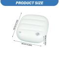 Hot Tub Booster Seat Inflatable Water Injection Double-Use Cushion Bath SPA Seat Pad Bathtub Anti-Hemorrhoids Inflatable Pillow. 