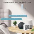 Tuya WiFi Temperature Humidity Sensor With External Probe Smart Home Hygrometer For Fridge Water Pool Thermostat Remote Alarm. 