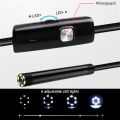 KERUI New 7mm Endoscope Camera 3 in 1 Mini Camera Type C/Micro USB/USB-A Interface Inspection Borescope for Android.