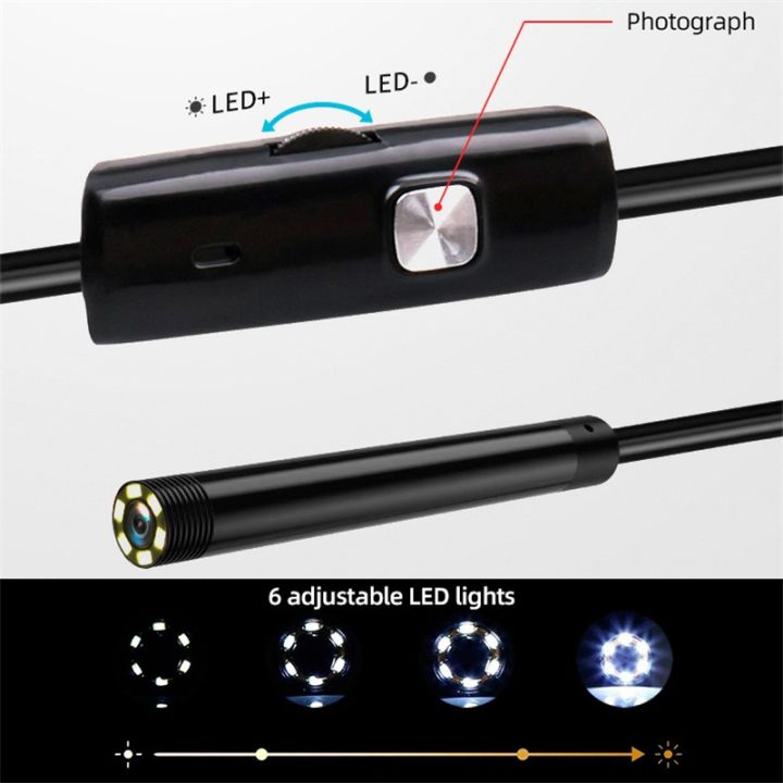 KERUI%20New%207mm%20Endoscope%20Camera%203%20in%201%20Mini%20Camera%20Type%20C/Micro%20USB/USB-A%20Interface%20Inspection%20Borescope%20for%20Android%20-%20Image%207