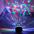 Mini LED Starry Sky Light Projection Night Light Bedside Bedroom Atmosphere Lamp Rotating Magic Ball Stage Light Projector Lamp. 
