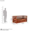 Slumber Kids Trundle Bed With Storage. 