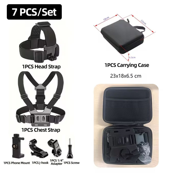 7-in-1%20Action%20Camera%20Accessories%20Set%20Head%20Strap%20Chest%20Strap%20Mount%20Phone%20Holder%20For%20GoPro%20insta360%20SJCAM%20Osmo%20Akaso%20Smartphones%20-%20Image%208